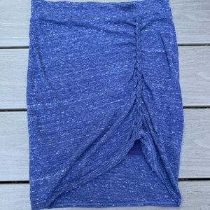 Free people blue skirt